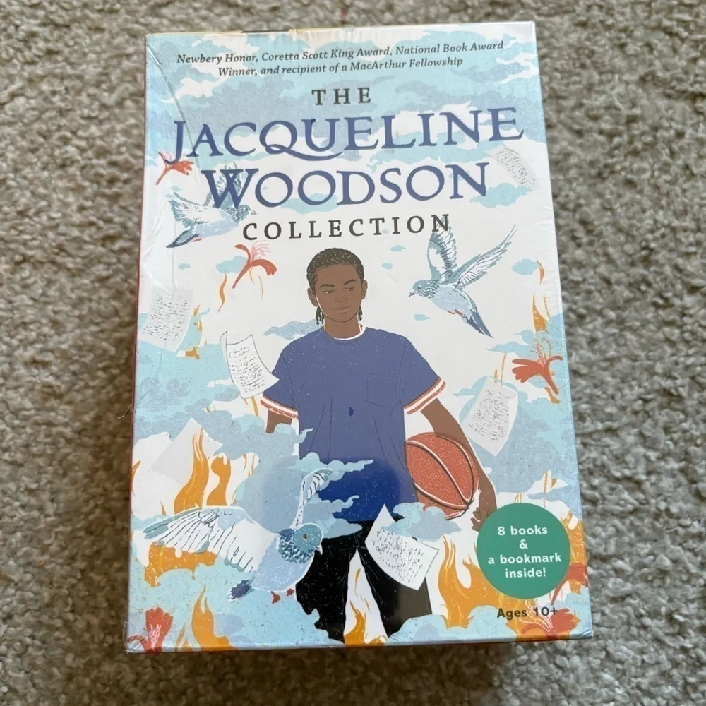 The Jacqueline Woodson Book Collection NEW Melanin Sun Hush Locomotion
